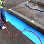 インターロッキングブロック洗浄