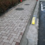 インターロッキングブロック洗浄後