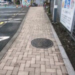 インターロッキングブロック洗浄後